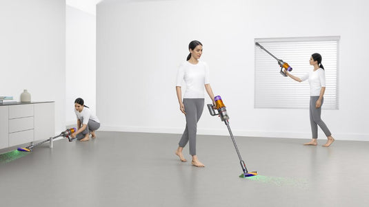 Dyson V12 Detect Slim Absolute Cordless Vacuum Cleaner – Lightweight Design, Laser Dust Detection & Powerful Deep Cleaning Performance