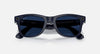 Ray-Ban Meta Wayfarer Sunglasses (Gen 2) - Standard - Clear/Sapphire Transitions - Shiny Cosmic Blue