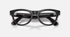 Ray-Ban Meta Skyler Sunglasses (Gen 2) - Clear/Graphite Green Transitions - Shiny Black