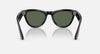 Ray-Ban Meta Skyler Sunglasses (Gen 2) - G15 Green - Shiny black