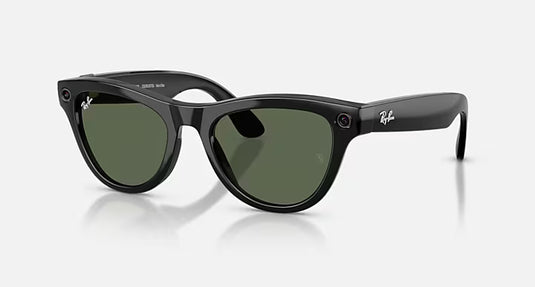 Ray-Ban Meta Skyler Sunglasses (Gen 2) - G15 Green - Shiny black