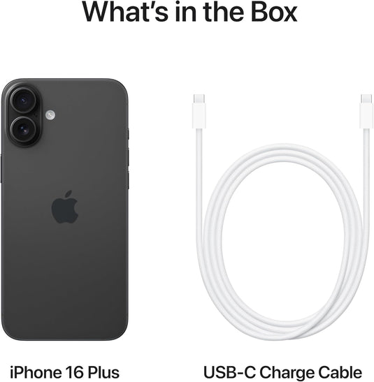 Apple iPhone 16 Plus 1 Nano SIM + 1 eSIM – Non-Activated – International Warranty