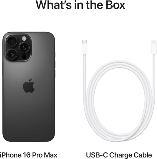 Apple iPhone 16 Pro Max Dual SIM – Non-Activated – International Warranty
