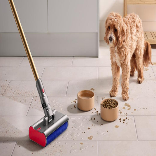 Dyson V12s Detect Slim Submarine™ Complete Cordless Vacuum Cleaner – Wet & Dry Cleaning, Laser Dust Detection & Lightweight Powerful Performance (Gold/Gold)