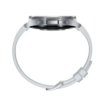Samsung Galaxy Watch 6 R960 47mm GPS Smartwatch – Silver | Rotating Bezel Classic Design, ECG, Sleep Tracking, Health Monitor, Stainless Steel