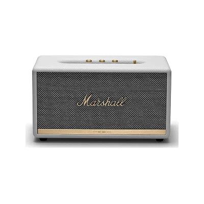 Marshall Stanmore II Wireless Stereo Speaker | 80W, Wi-Fi & Bluetooth, Aptx HD, Multi-Room Audio, Built-in Mic, Classic Marshall Aesthetic, Black