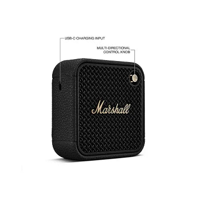 Marshall Willen II Compact Portable Wireless Speaker | 10W, 15-Hour Battery, IP67 Waterproof & Dustproof, Bluetooth 5.3, Multiple Colors