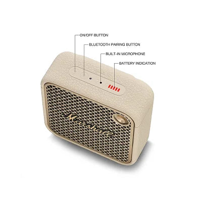 Marshall Willen II Compact Portable Wireless Speaker | 10W, 15-Hour Battery, IP67 Waterproof & Dustproof, Bluetooth 5.3, Multiple Colors
