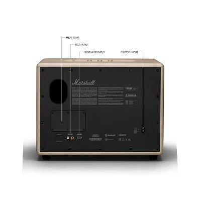 Marshall Woburn III Wireless Bluetooth Stereo Speaker | 130W, Wi-Fi & Bluetooth 5.2, Aptx HD, Multi-Room Audio, Iconic Design, Multiple Colors