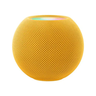 Apple HomePod Mini Smart Speaker | Immersive 360° Sound, Siri Voice Control, Smart Home Hub, Multiple Colors – Yellow, Orange, Blue, White & Midnight