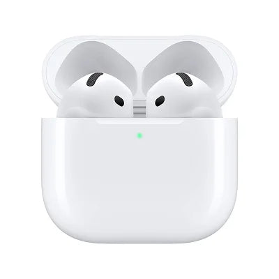 Apple AirPods 4th Generation True Wireless Earbuds | Active Noise Cancellation, Personalized Spatial Audio, USB-C Charging, H2 Chip, White