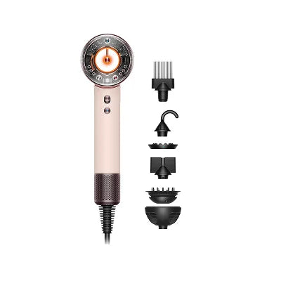 Dyson Supersonic Nural Hair Dryer for Curly & Coily Hair – Ceramic Pink/Rose Gold | Intelligent Heat Control, Fast Drying, Reduces Frizz & Flyaways