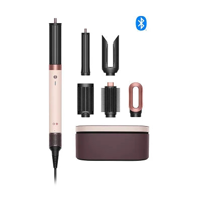 Multi-Styler & Dryer for Straight/Wavy Hair – Ceramic Pink/Rose Gold | Coanda Airflow Technology, No Extreme Heat, Complete Kit