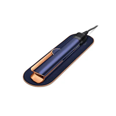 Dyson Airstrait Straightener – Blue/Copper | Wet-to-Dry Hair Straightening with No Hot Plates, Airflow Styling Technology, Less Damage, Smooth Results