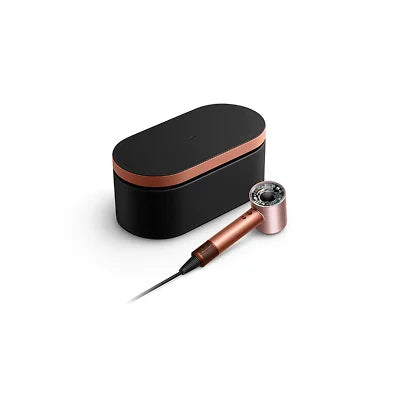 Dyson Supersonic Nural Hair Dryer for Curly/Coily Hair – Amber Silk | Intelligent Heat Control, Fast Drying, Reduces Frizz, Protects Hair Shine