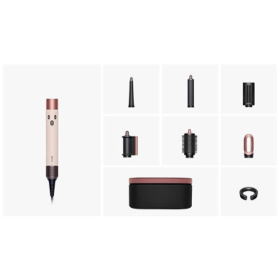 Dyson Airwrap Co-anda2x Multi-Styler for Straight/Wavy Hair – Ceramic Patina/Topaz Coanda Airflow, No Extreme Heat, Versatile Attachments