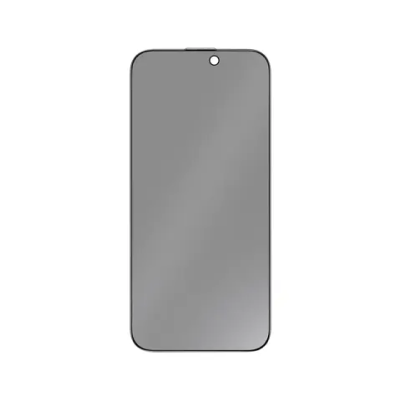 9H Steve Matte Privacy Glass for iPhone 17 Pro/Pro Max – Black Edge/Privacy