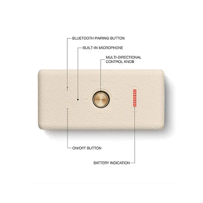 Marshall Middleton Portable Wireless Bluetooth Speaker | 50W, 20-Hour Battery, Bluetooth 5.2, IP67 Waterproof & Dustproof, Multiple Colors