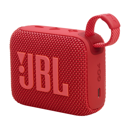 JBL GO 4 Ultra-Compact Portable Bluetooth Speaker | IP67 Waterproof & Dustproof, 7-Hour Battery, Carabiner Loop, Loud Sound, Multiple Colors