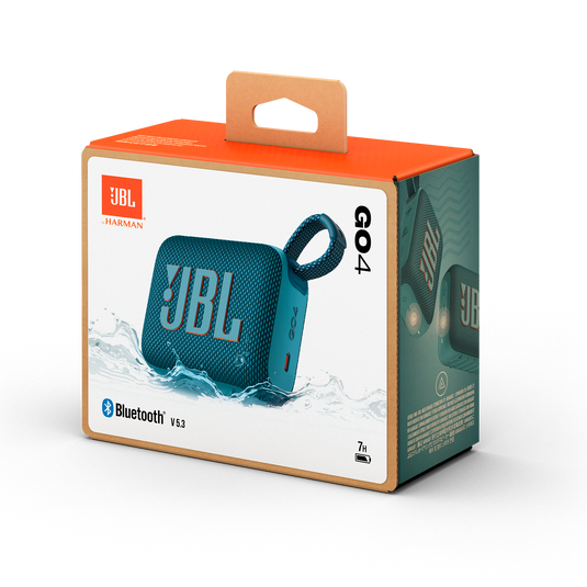 JBL GO 4 Ultra-Compact Portable Bluetooth Speaker | IP67 Waterproof & Dustproof, 7-Hour Battery, Carabiner Loop, Loud Sound, Multiple Colors