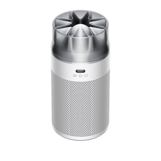 HushJet™ HJ10 Compact Air Purifier – Advanced Filtration Technology, Portable & Efficient Air Cleaning (White)