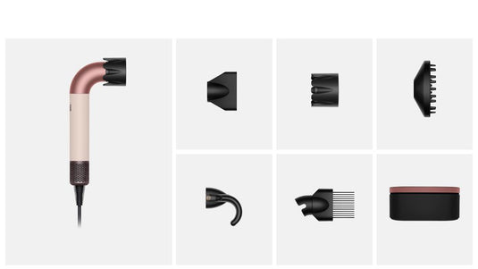 Dyson Supersonic r™ Hair Dryer – Curly + Coily Hair Styling, Intelligent Heat Control & Fast Drying Technology (Ceramic Pink/Rose Gold)
