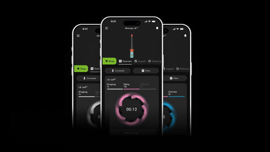 Dyson Airwrap i.d.™ multi-styler and dryer – Curly+Coily (Amber silk)