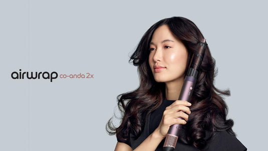 Dyson Airwrap Co-anda2x™ Multi-Styler and Dryer – Straight + Wavy Hair Styling, Coanda Airflow Technology & Versatile Styling Attachments (Jasper Plum)