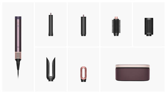 Dyson Airwrap Co-anda2x™ Multi-Styler and Dryer – Straight + Wavy Hair Styling, Coanda Airflow Technology & Versatile Styling Attachments (Jasper Plum)