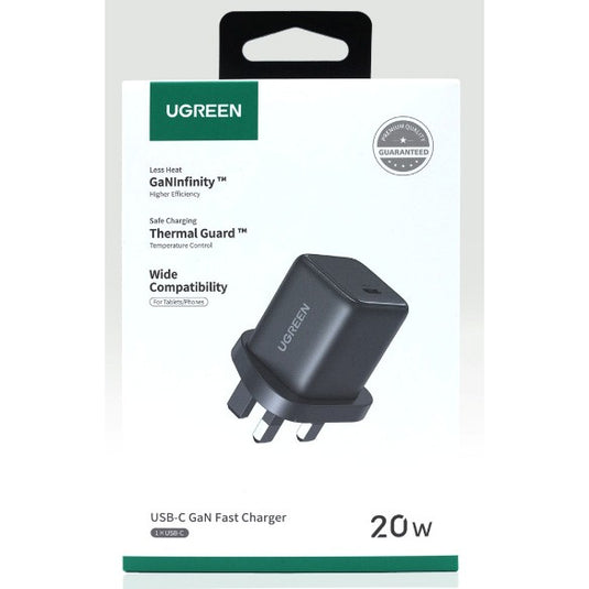 UGREEN 20W USB-C GaN Fast Charger PD