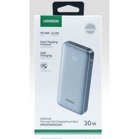 UGREEN 10000mAh Power Bank 30W PD Fast Charging