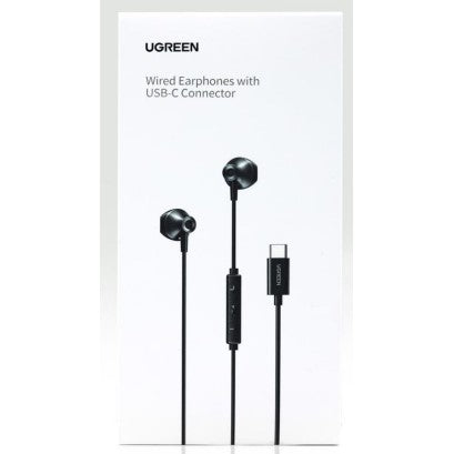 UGREEN Wired Earphones with USB-C Connector & Mic
