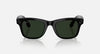 Ray-Ban Meta Wayfarer Sunglasses (Gen 2) - Standard - Clear/Graphite Green Transitions - Shiny Black