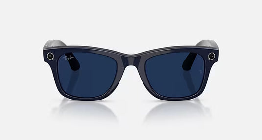 Ray-Ban Meta Wayfarer Sunglasses (Gen 2) - Standard - Clear/Sapphire Transitions - Shiny Cosmic Blue