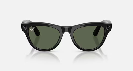 Ray-Ban Meta Skyler Sunglasses (Gen 2) - G15 Green - Shiny black