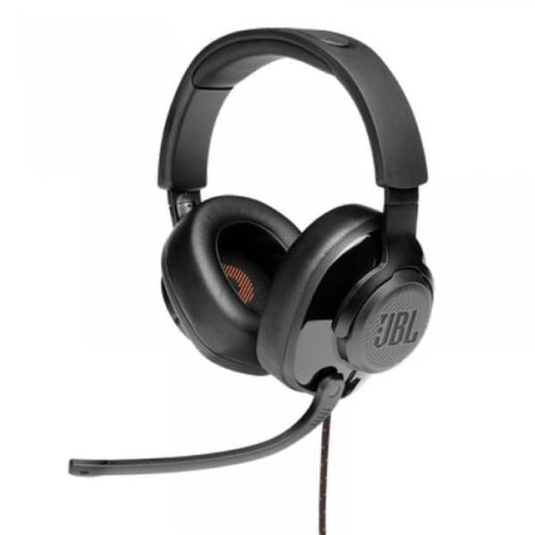 JBL Quantum 200 Wired Over-Ear Gaming Headset – Black