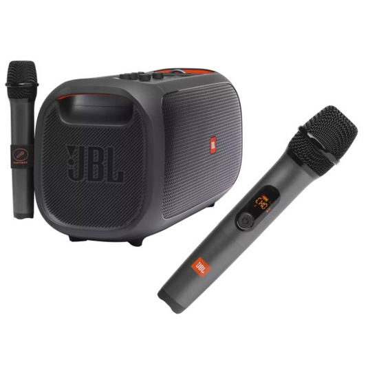 JBL PartyBox On-The-Go مع 2 ميكروفون