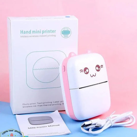 Portable Mini Printer BT Thermal Printer , Web Document Printing