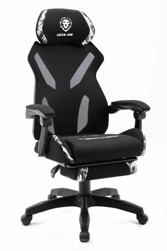 Green Lion Gaming Chair with Pro-Up & Down Controlling