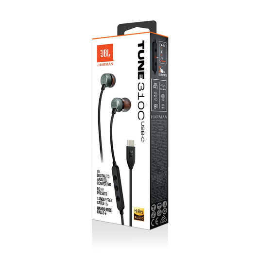 سماعات أذن JBL Tune 310C USB-C مع ميكروفون