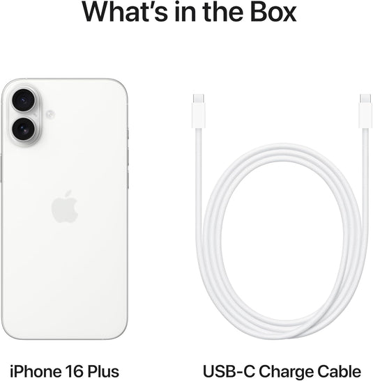 Apple iPhone 16 Plus 1 Nano SIM + 1 eSIM – Non-Activated – International Warranty