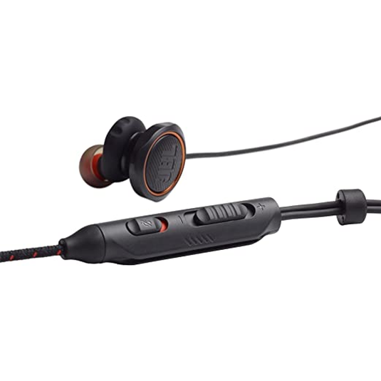 JBL Quantum 50 Wired in-Ear Gaming Headset with Volume Slider and Mic Mute