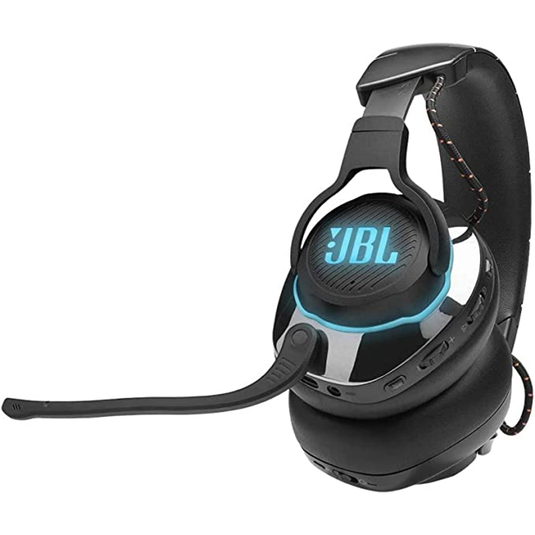 JBL Quantum 800 – Wireless Over-Ear Performance Gaming Headset with Active Noise Cancelling and Bluetooth 5.0 – Black