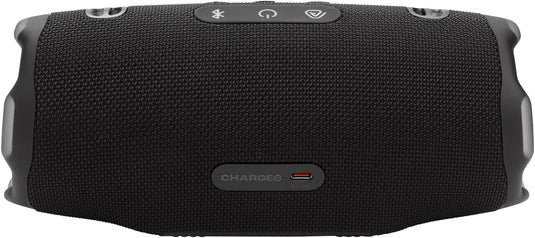 JBL Charge 6 – Portable Waterproof Bluetooth Speaker with Power Bank & Auracast, 28H Playtime, Fast Charging, Drop-Proof Design, Powerful Sound – Black.