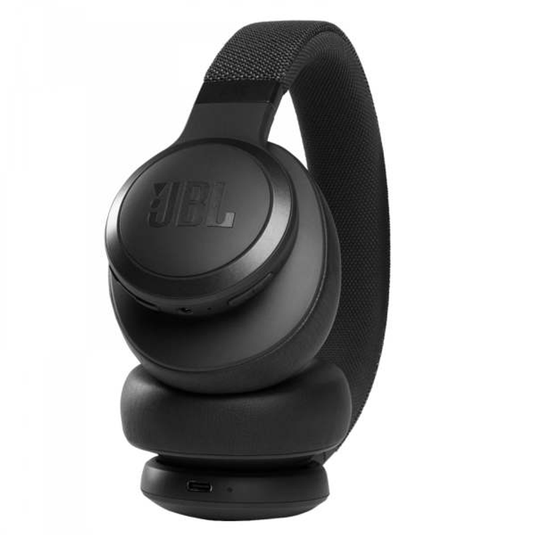 JBL Live 660NC Wireless Over-Ear Noise Cancelling Headphones – Black