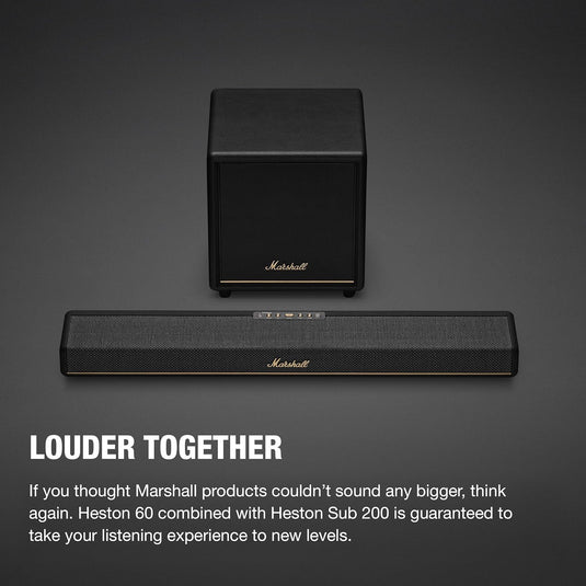 Marshall heston Sub200 portable subwoofer