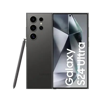 Samsung Galaxy S24 Ultra, 5G, 256GB, 12GB, Dual Sim, Titanium Black (UAE Version)