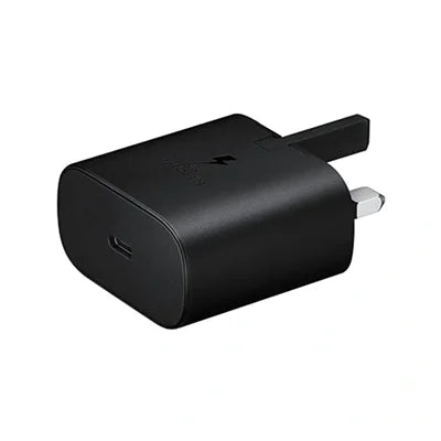Samsung 25W Fast Charging Power Adapter with USB-C Cable – Super Fast Charger | Compact Wall Plug, Compatible with Galaxy S & A Series