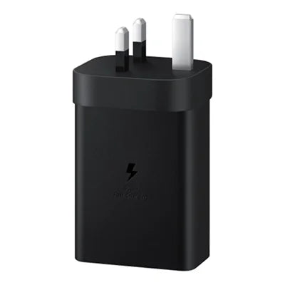 Samsung 65W Fast Charging Power Adapter (Without Cable) – Compatible with Galaxy Tab, Laptops & Smartphones | USB-C PD, Compact Fast Charger