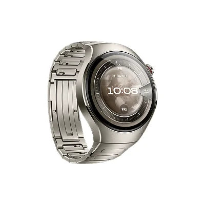 Huawei Watch 5 46mm Premium Smartwatch | Titanium Build, Advanced Health Monitoring, ECG, Blood Pressure, GPS, 5-Day Battery, Multiple Colors